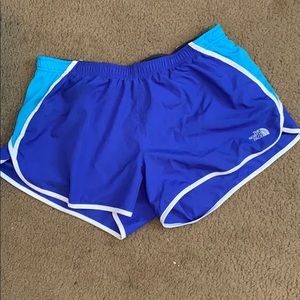 North face running shorts